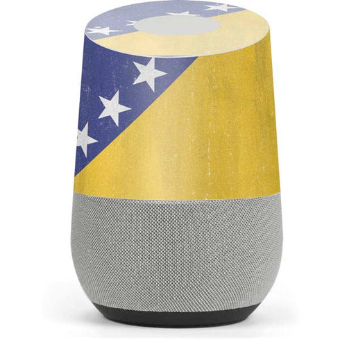 Bosnia and Herzegovina Flag Distressed Google Home Skin